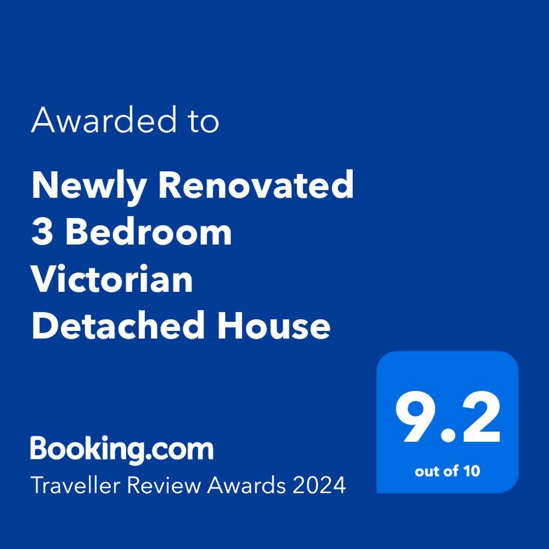 Newly Renovated 3 Bedroom Victorian Detached House Bournemouth Exterior photo